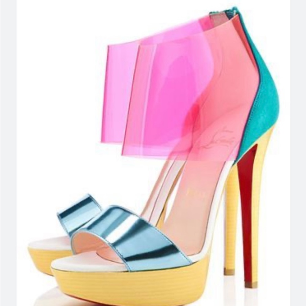 Christian Louboutin Dufoura Suede Platform